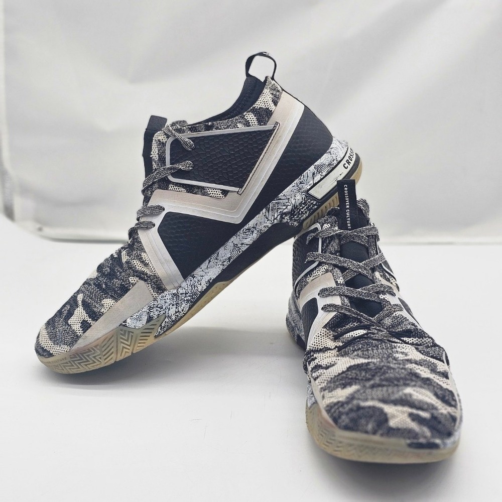 Crossover Culture Shoes Mens 13 Zebra/ Black Night G-FORM-04-130 Knit